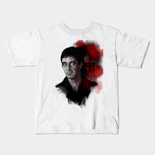 Tony Montana Kids T-Shirt